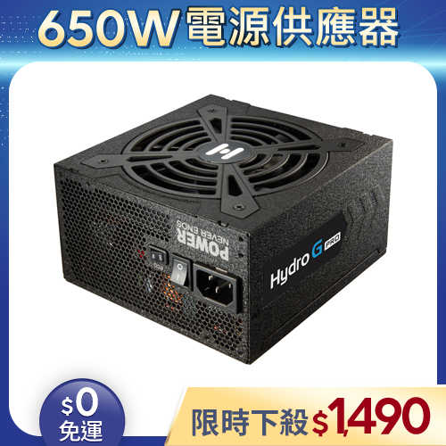 【二手良品◆原廠保固至2032年】全漢FSP電源供應器650W_Hydro G PRO 650W