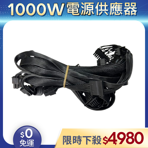 【二手良品◆原廠保固至2033年】海韻Seasonic電源供應器1000W_PRIME PX-1000白金全模組